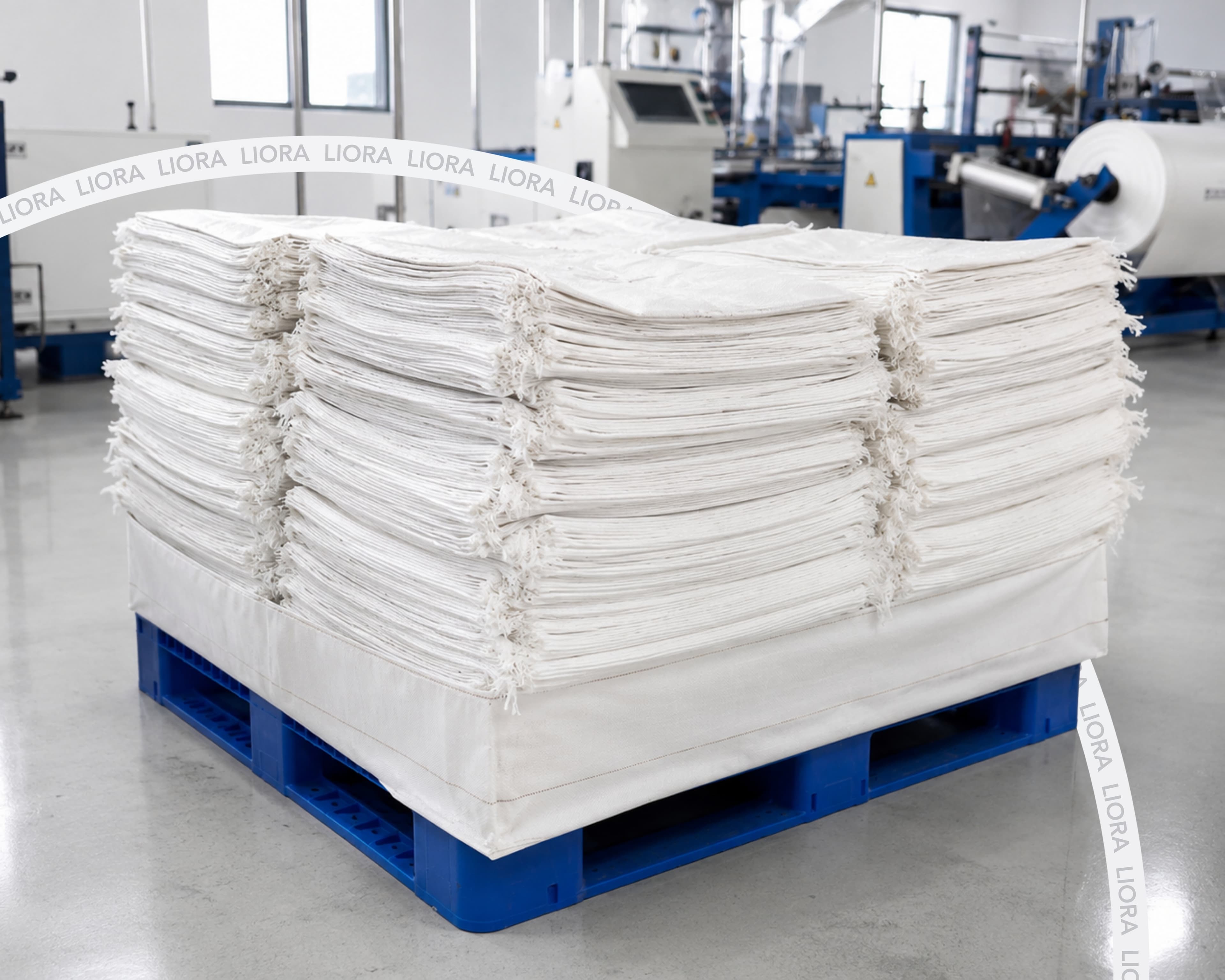 Stacked PP Woven Bags